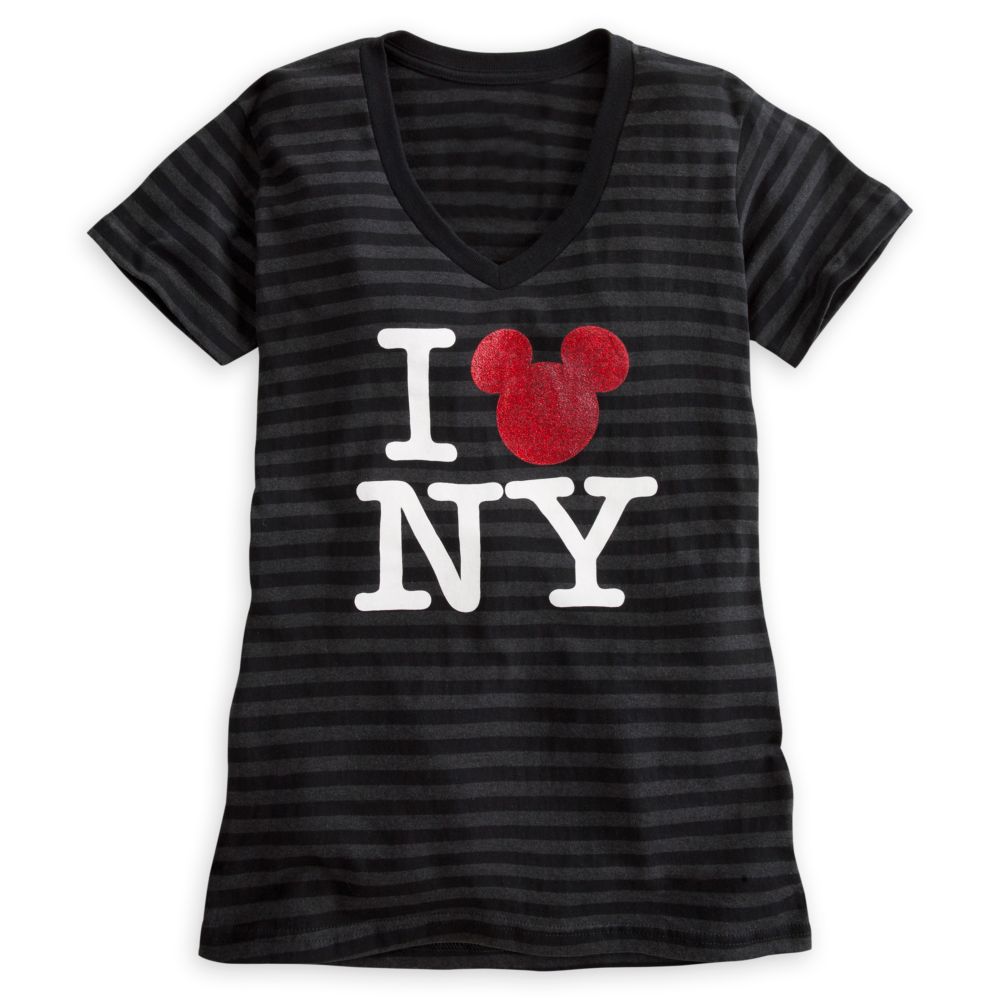 Mickey Mouse Icon Tee for Women - I Love NY