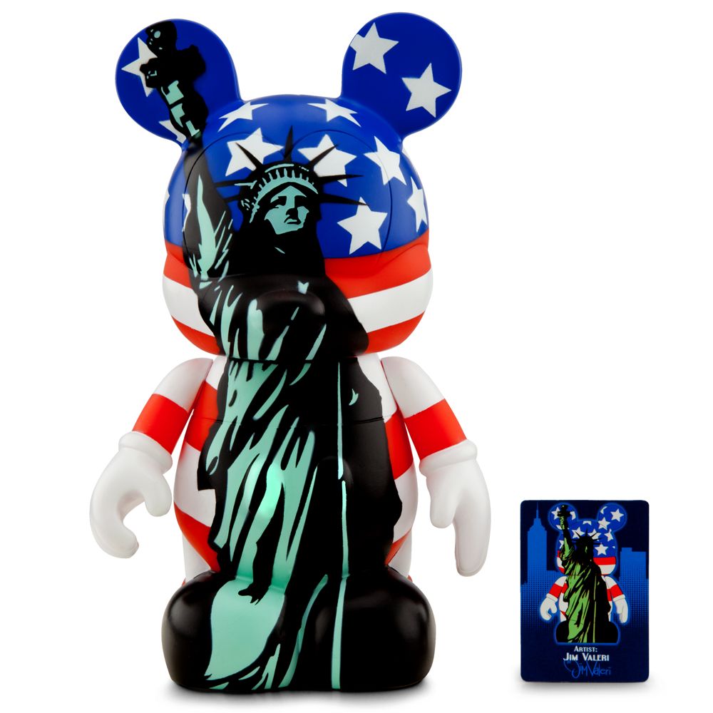 Vinylmation New York Series 9'' Figure -- Stars and Lady Liberty