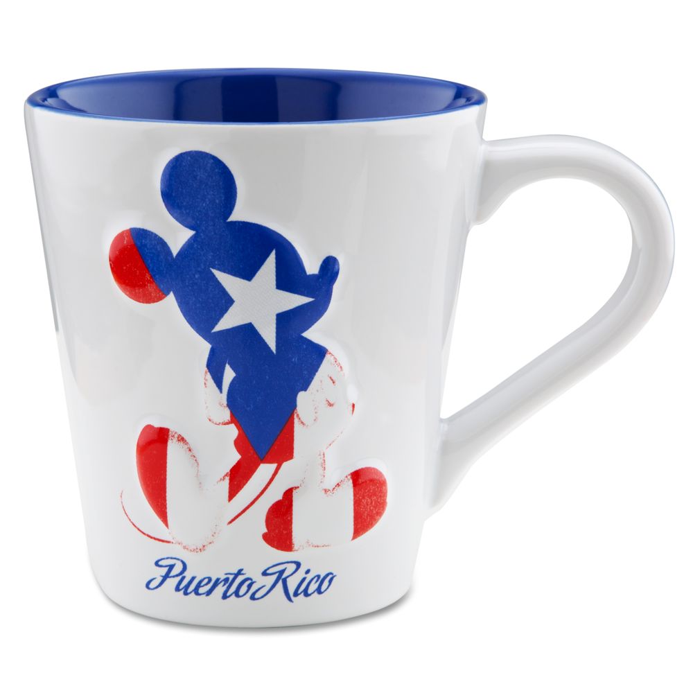 Puerto Rico Flag Mickey Mouse Mug
