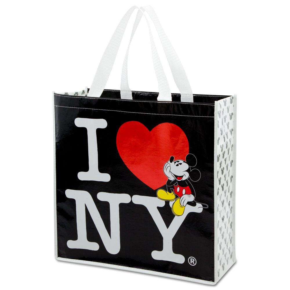Reusable ''I Heart NY'' Mickey Mouse Tote