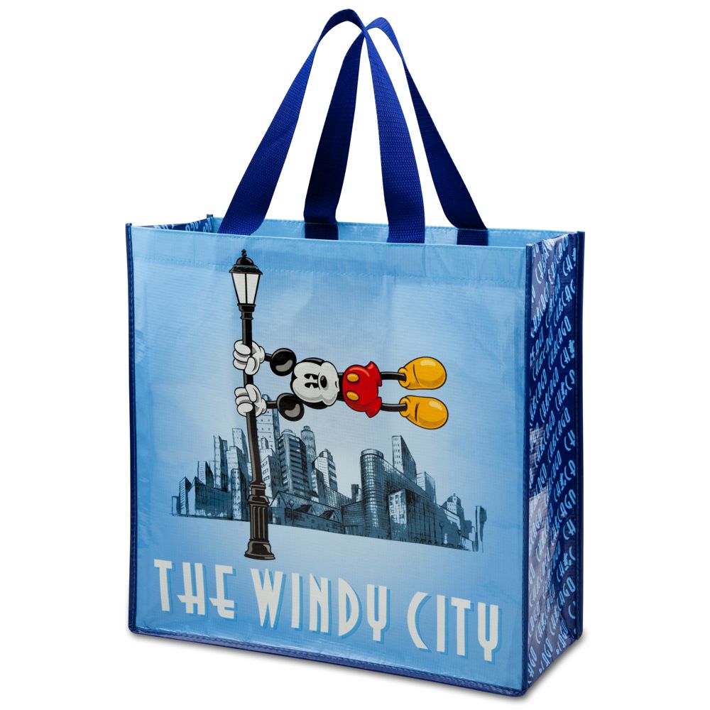 Reusable Chicago The Windy City Mickey Mouse Tote
