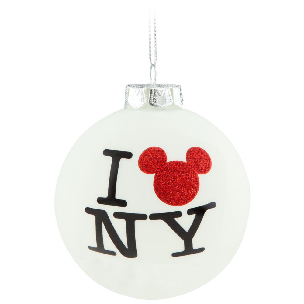 New York ''I Mickey NY'' Mickey Mouse Ornament