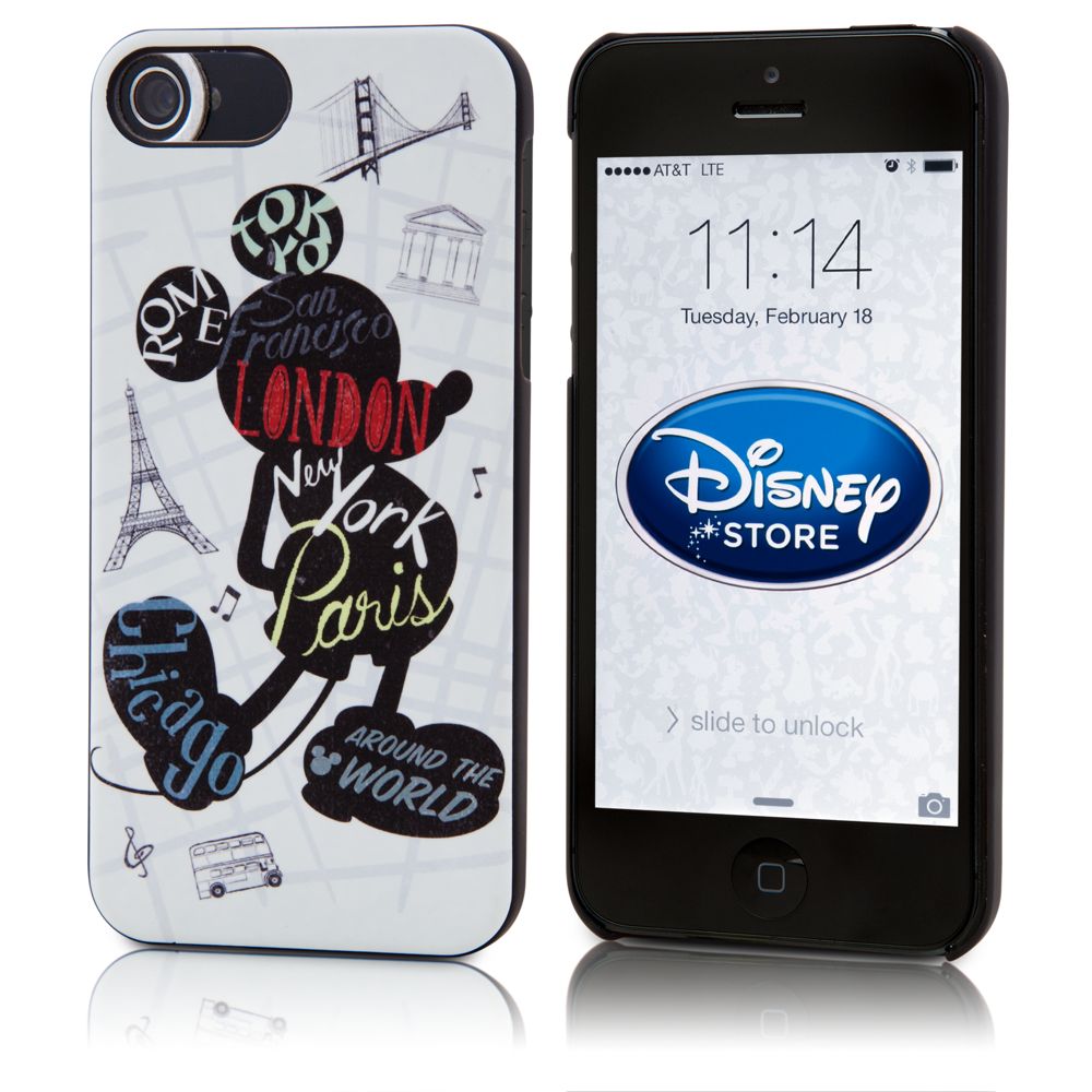 Mickey Mouse Around the World iPhone 5 Case
