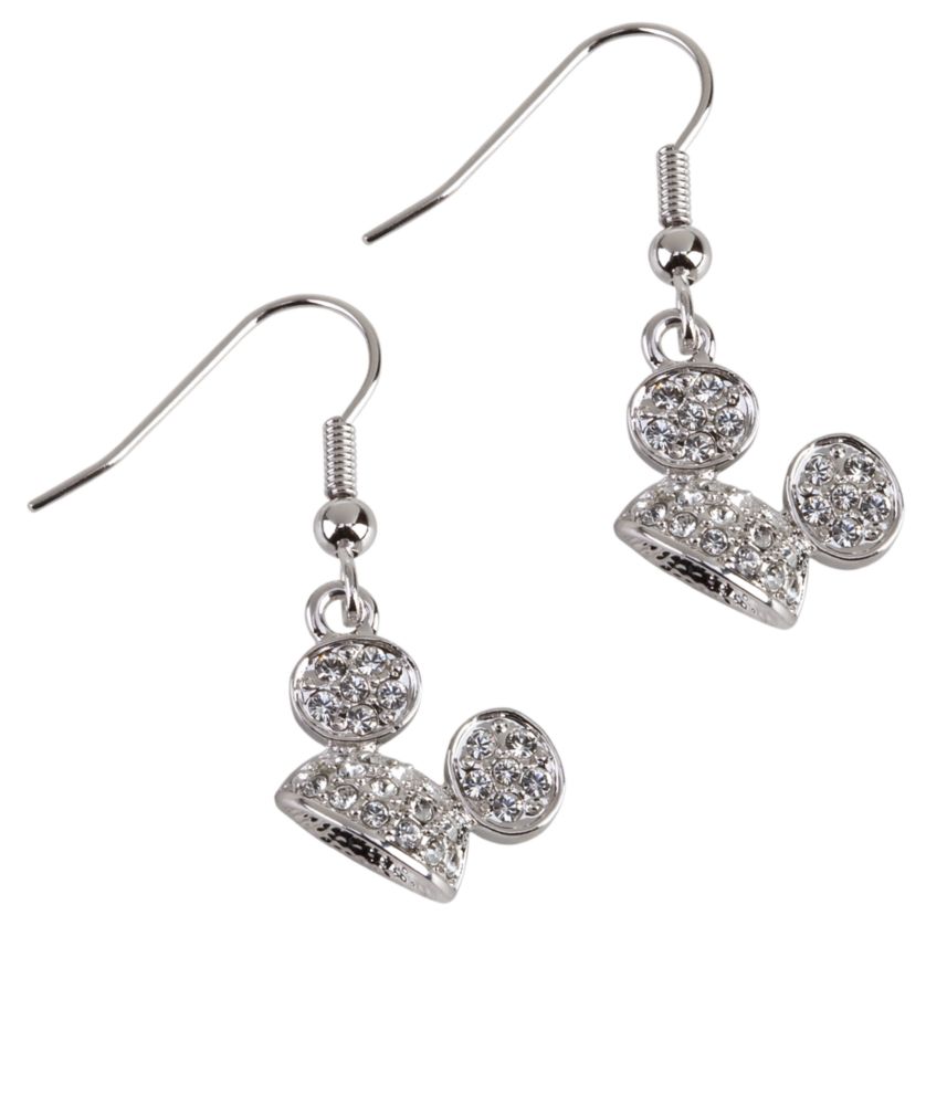 Mickey Mouse Ear Hat Earrings by Arribas