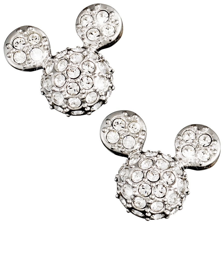 Mickey Mouse Icon Earrings by Arribas - Domed
