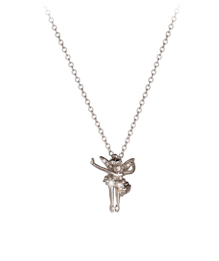Tinker Bell and Heart Necklace by Arribas