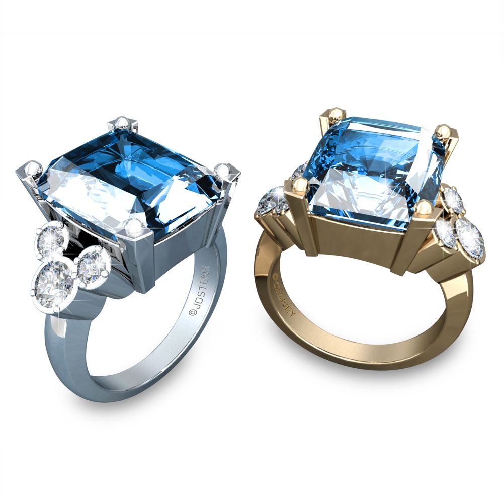 Mickey Mouse March Birthstone Ring by Jostens