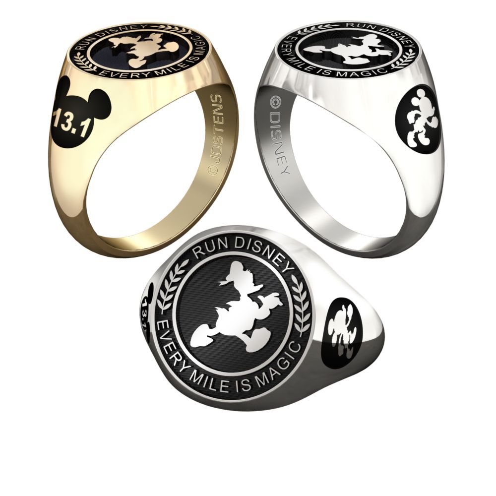 Donald Duck RunDisney Ring for Men by Jostens - Personalizable