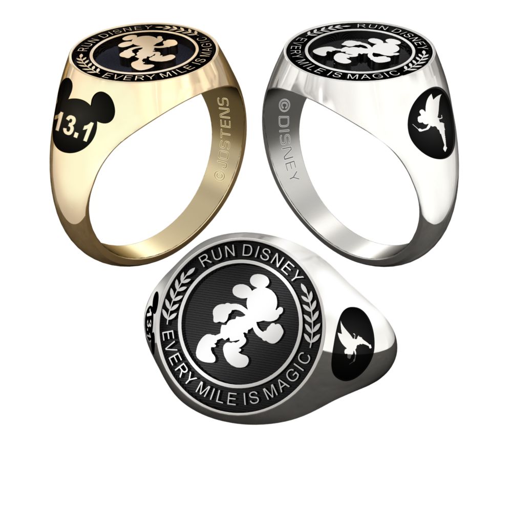 Mickey Mouse RunDisney Ring for Women by Jostens - Personalizable