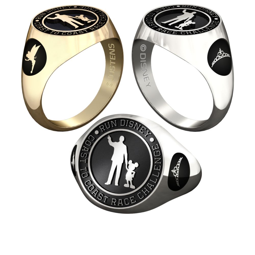 Tinker Bell and Princess RunDisney Ring for Men by Jostens - Personalizable