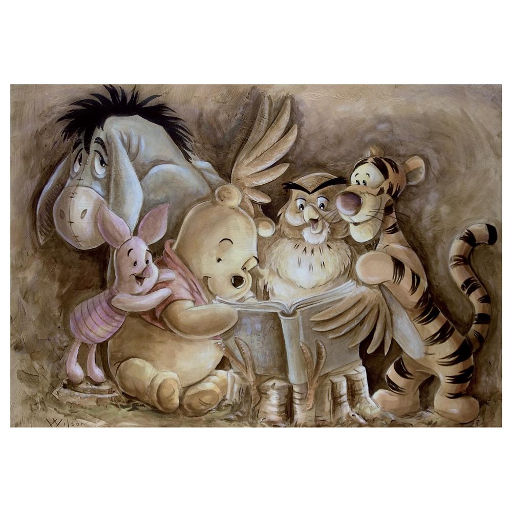 ''Pooh and Company'' Winnie the Pooh Gicl&eacute;e