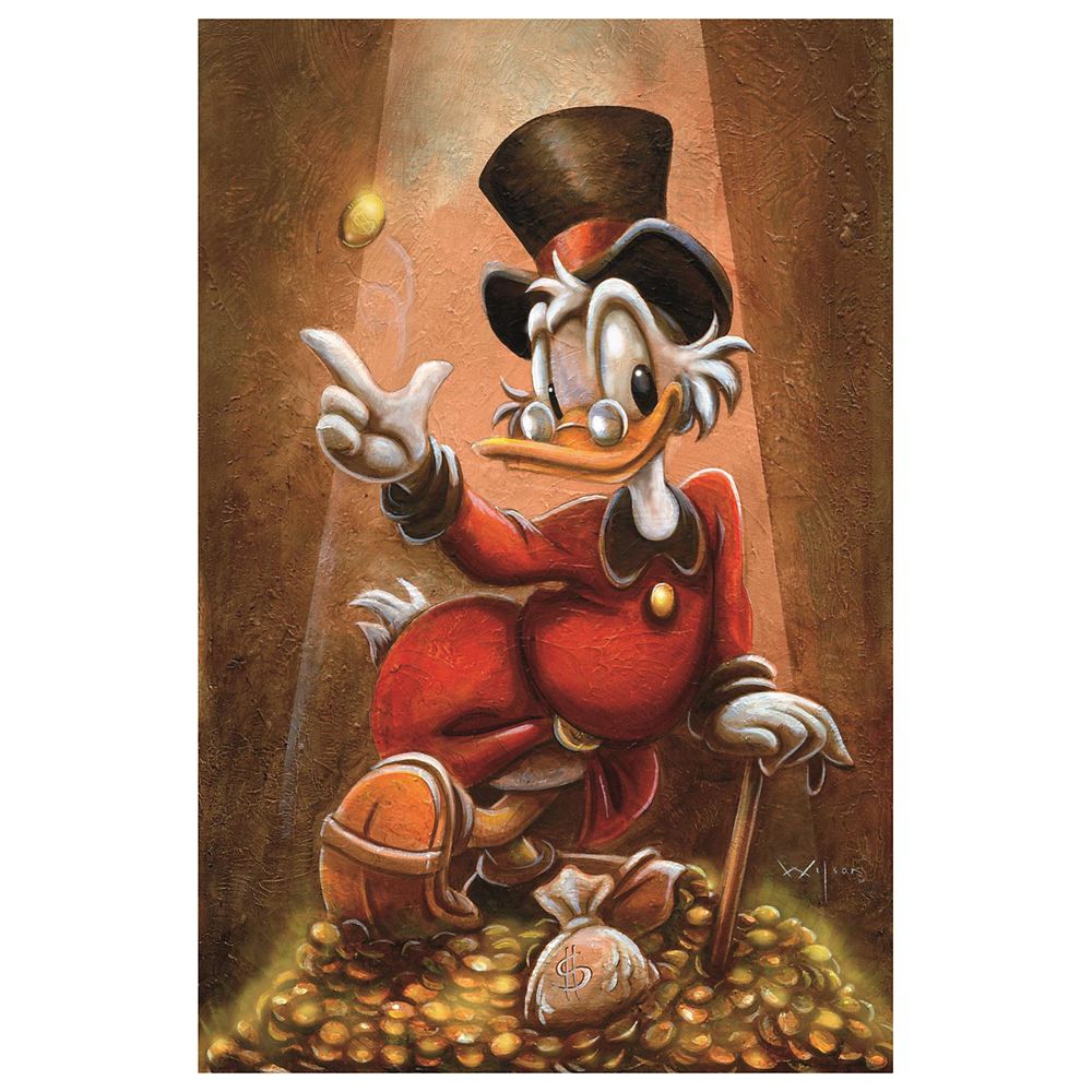 Scrooge McDuck Gicl&eacute;e by Darren Wilson