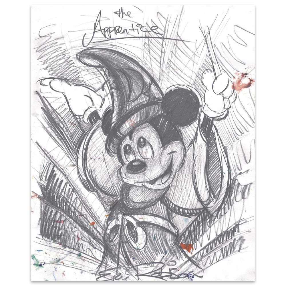 ''The Apprentice'' Mickey Mouse Gicl&eacute;e