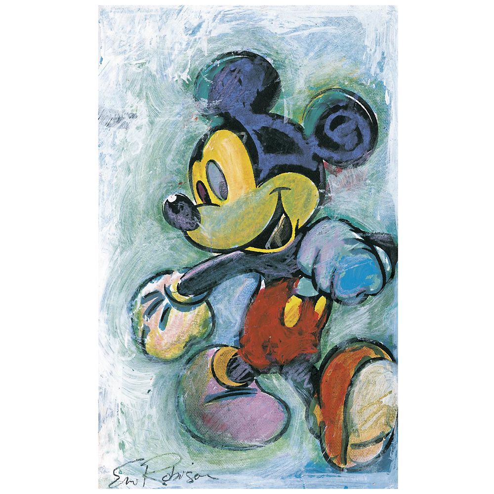 ''Skipping Out'' Mickey Mouse Gicl&eacute;e by Eric Robison