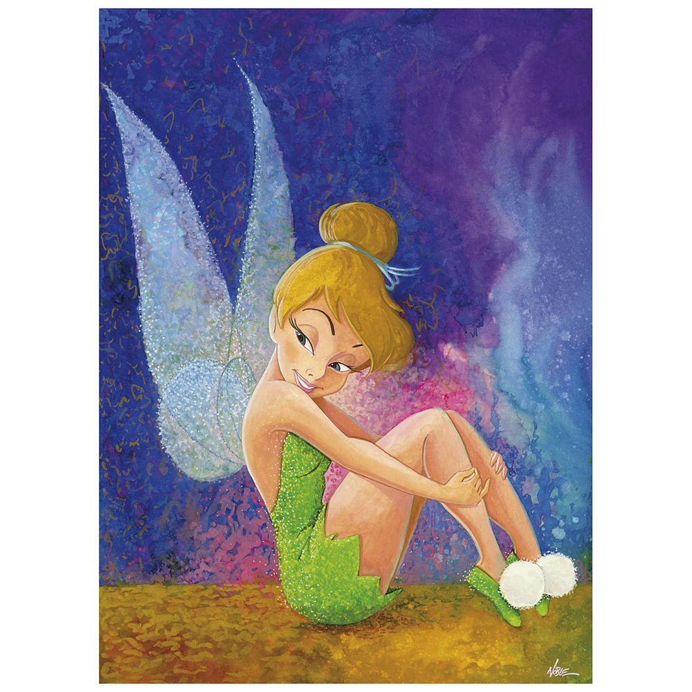 ''Tink Sitting'' Tinker Bell Gicl&eacute;e by Randy Noble