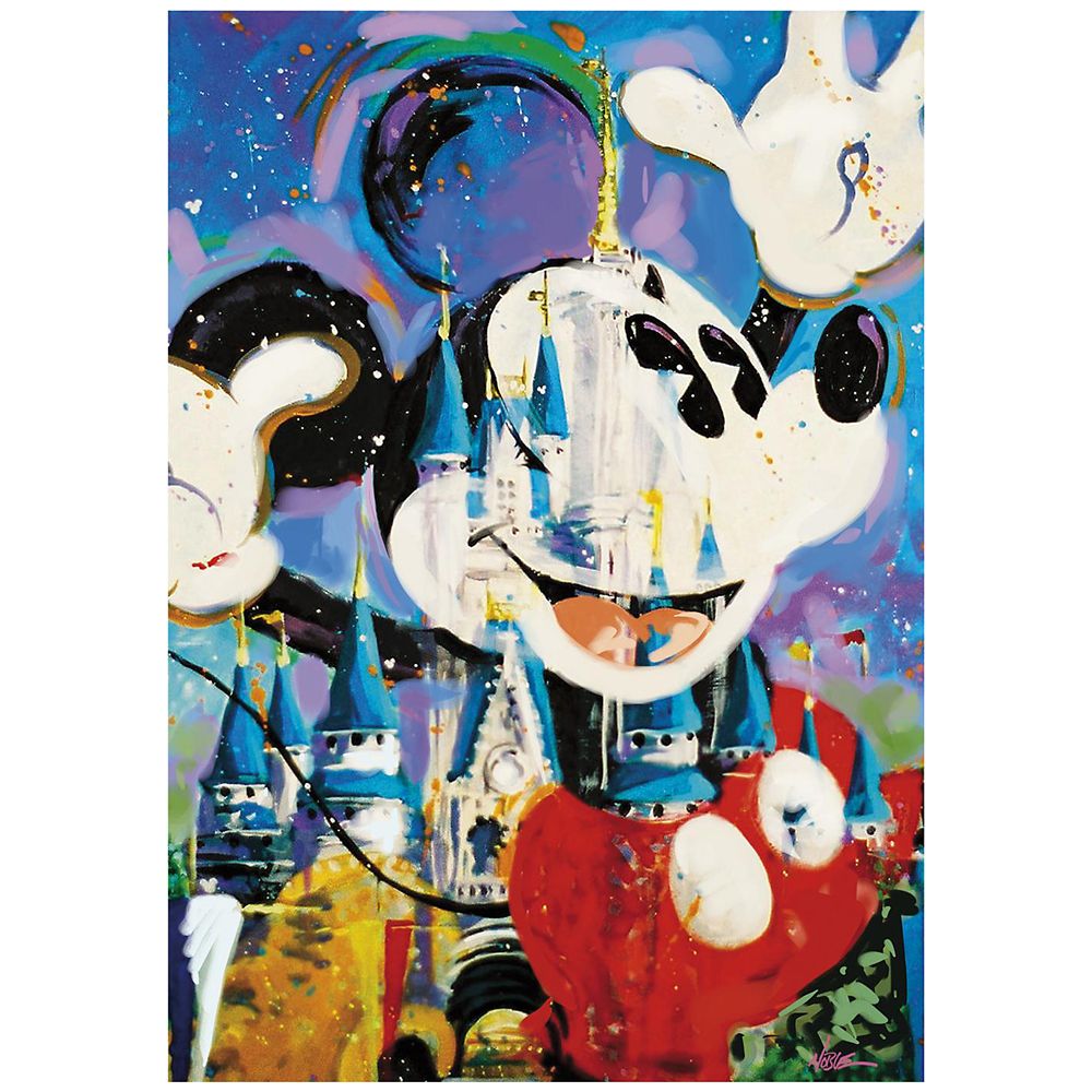 ''Mickey and Castle'' Gicl&eacute;e by Randy Noble