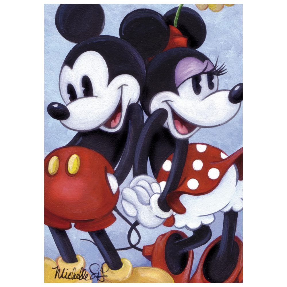 ''Mickey and Minnie Back to Back'' Gicl&eacute;e