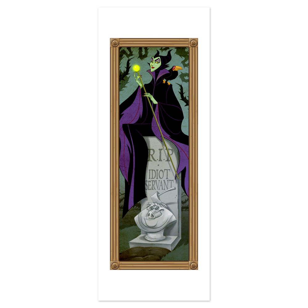 Maleficent Poster - The Haunted Mansion