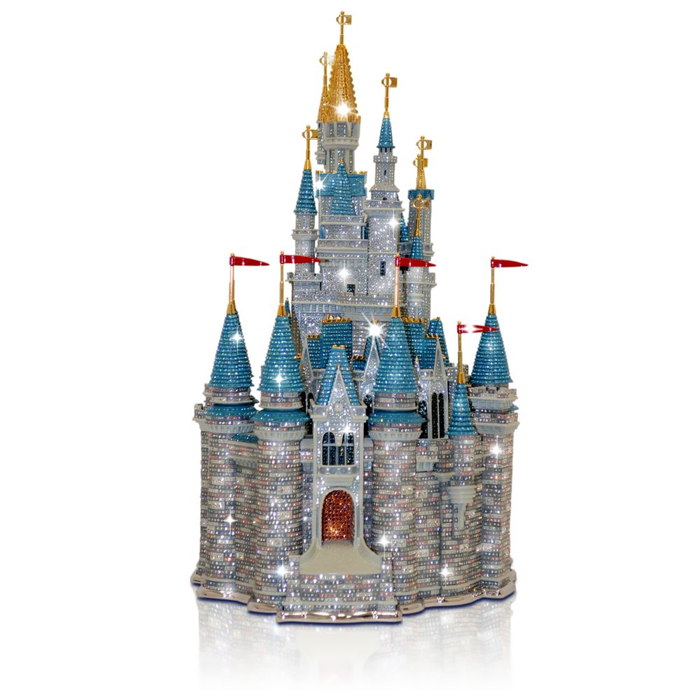 Limited Edition Walt Disney World Cinderella Castle Sculpture by Arribas Brothers