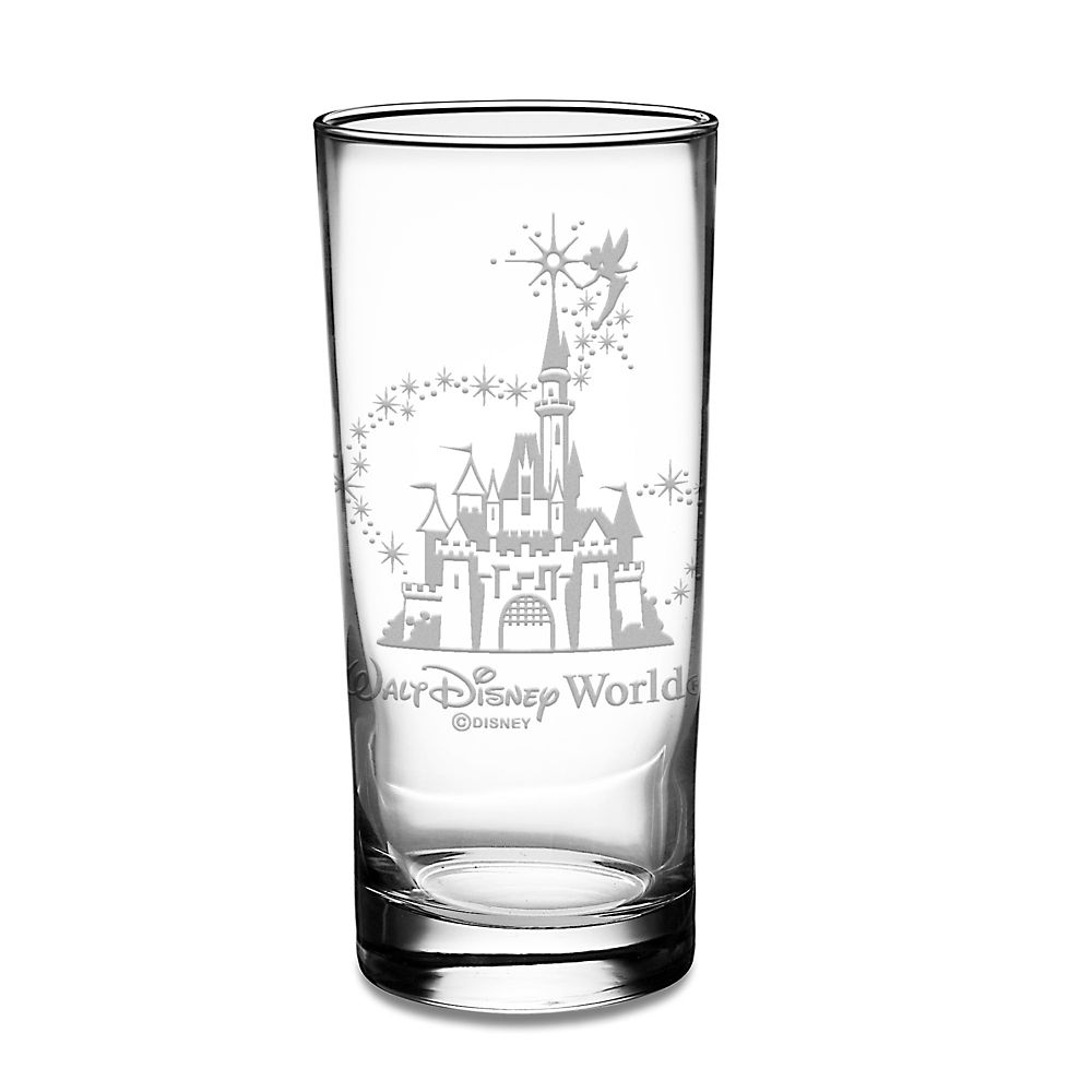 Walt Disney World Castle and Tinker Bell Tumbler by Arribas