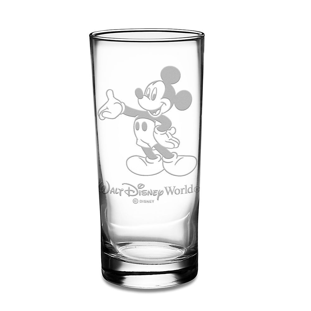 Personalizable Mickey Mouse Glass Tumbler by Arribas