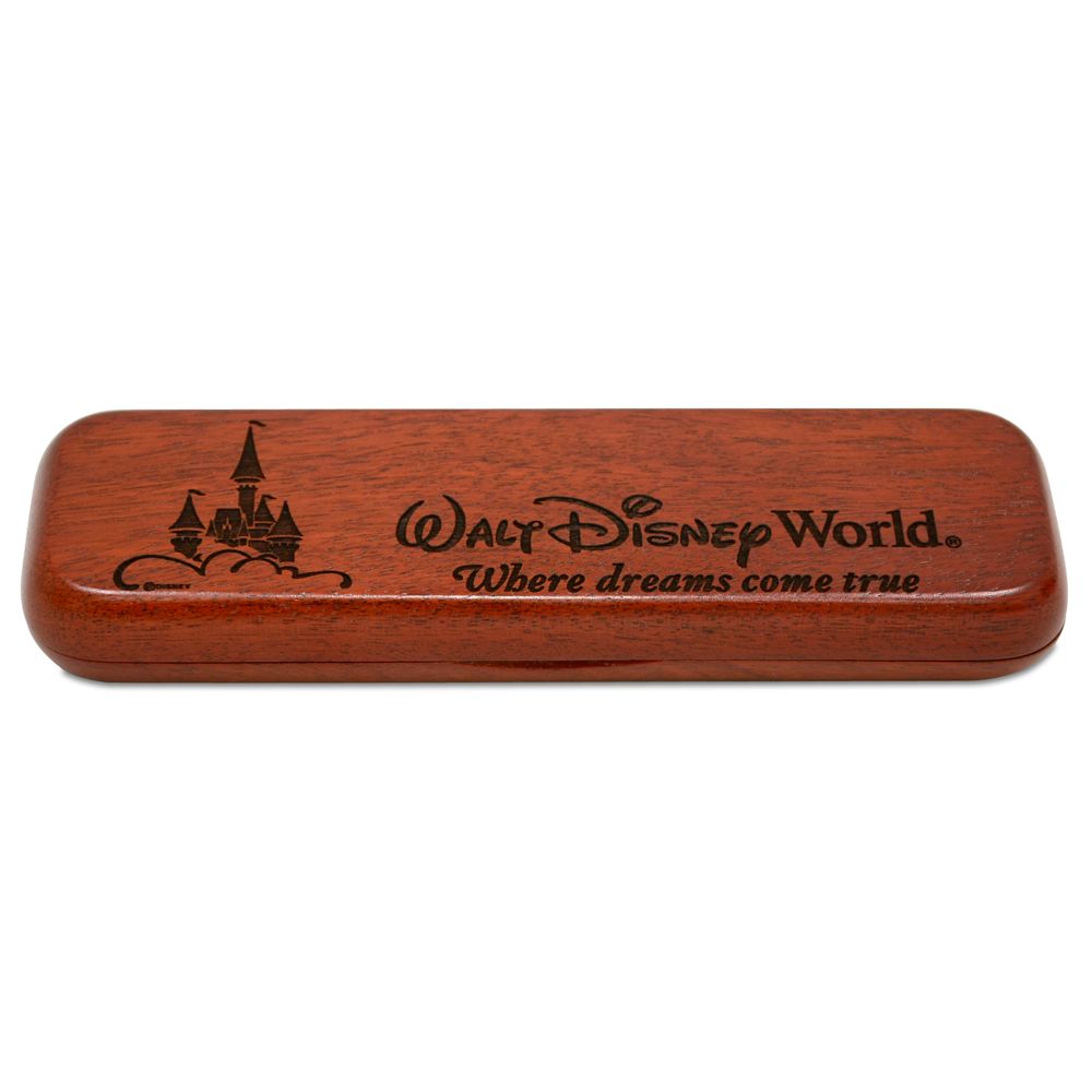 Rosewood Walt Disney World Double Pen Case by Arribas