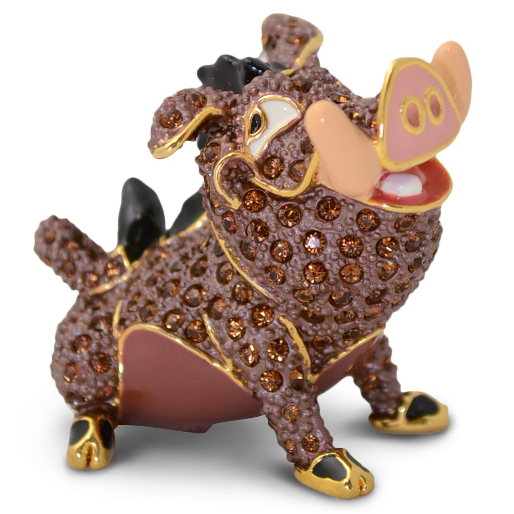 Jeweled The Lion King Figurine by Arribas -- Pumbaa