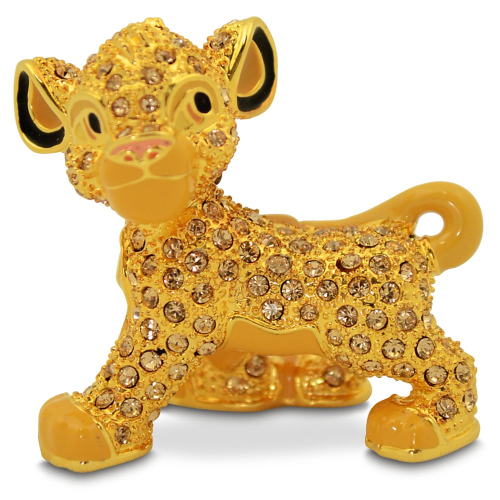 Jeweled The Lion King Figurine by Arribas -- Simba