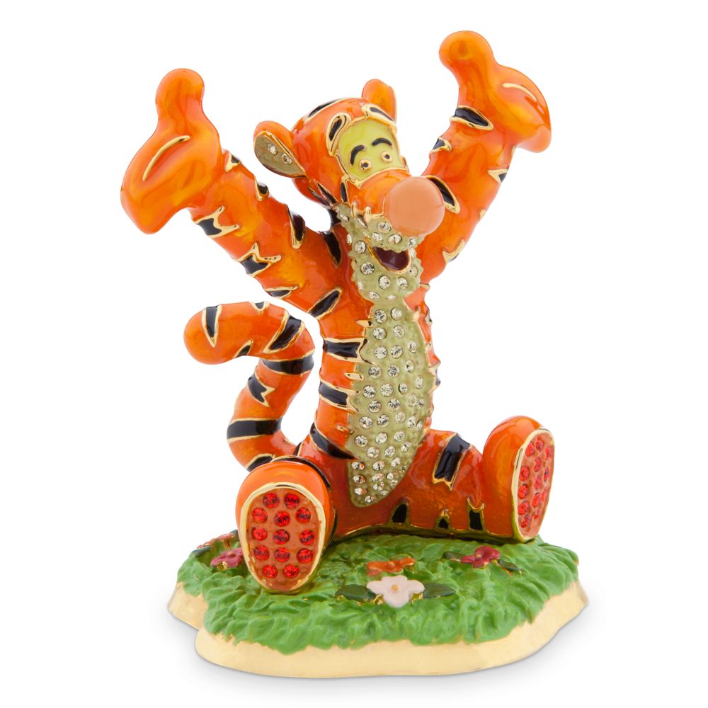 Jeweled Tigger Figurine by Arribas Brothers