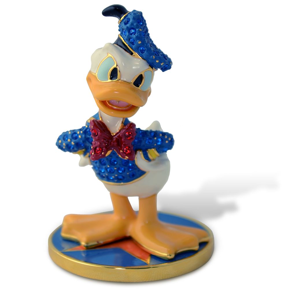 Limited Edition Jeweled Donald Duck Figurine by Arribas