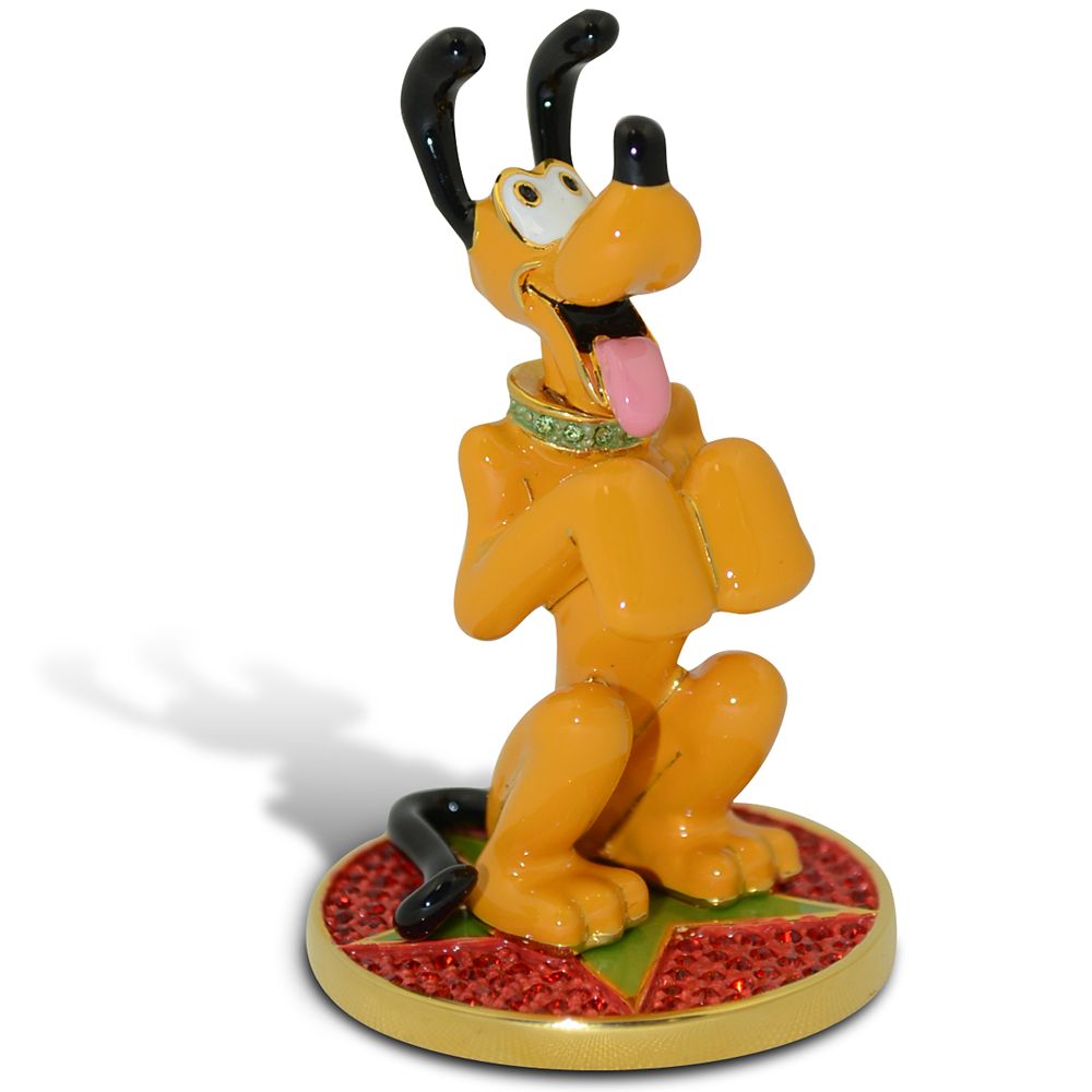 Limited Edition Jeweled Pluto Figurine with Base by Arribas