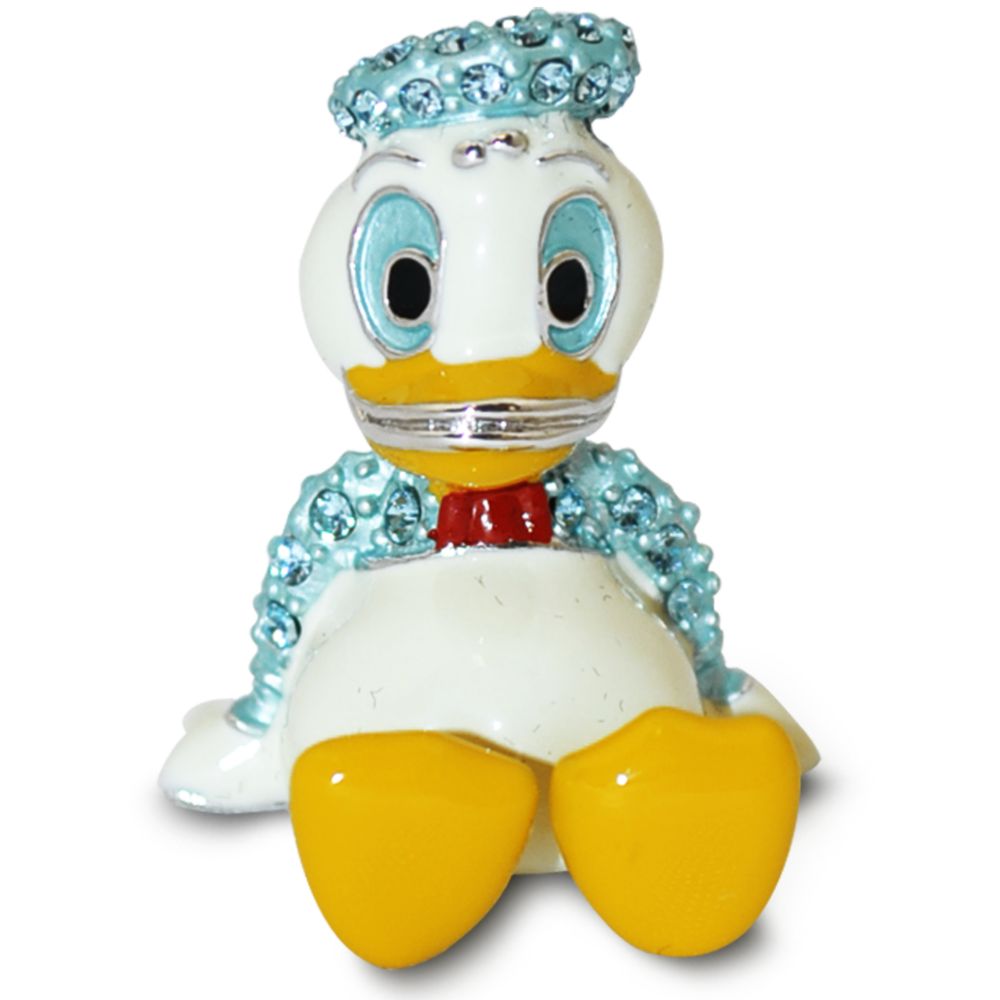 Jeweled Mini Donald Duck Figurine by Arribas