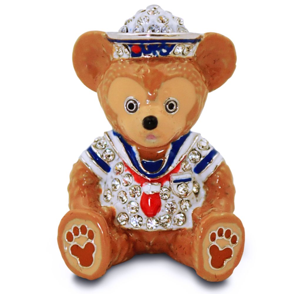 Jeweled Mini Duffy the Disney Bear Figurine by Arribas