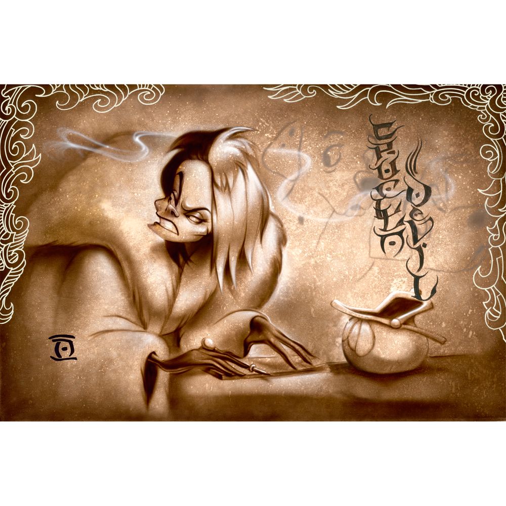 Cruella DeVil ''Name Your Price'' Gicl&eacute;e by Noah