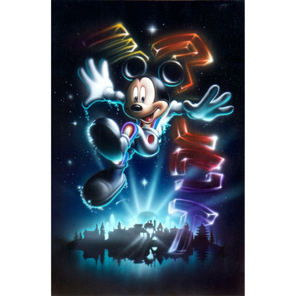 Mickey Mouse ''The 21st Century Begins'' Gicl&eacute;e by Noah