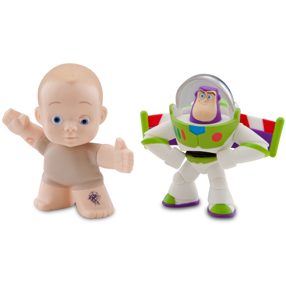 Toy Story Color Change Splash Buddies -- Hero Buzz Lightyear & Big Baby