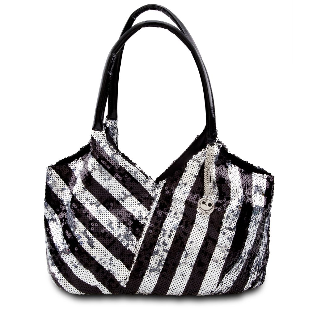 Sequined Jack Skellington Purse