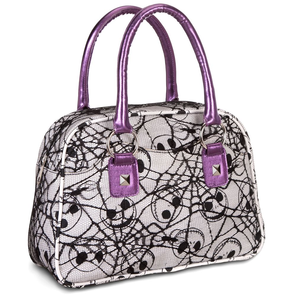 Lace Jack Skellington Handbag