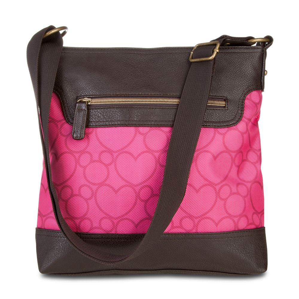 Hearts and Mickey Mouse Shoulder Bag