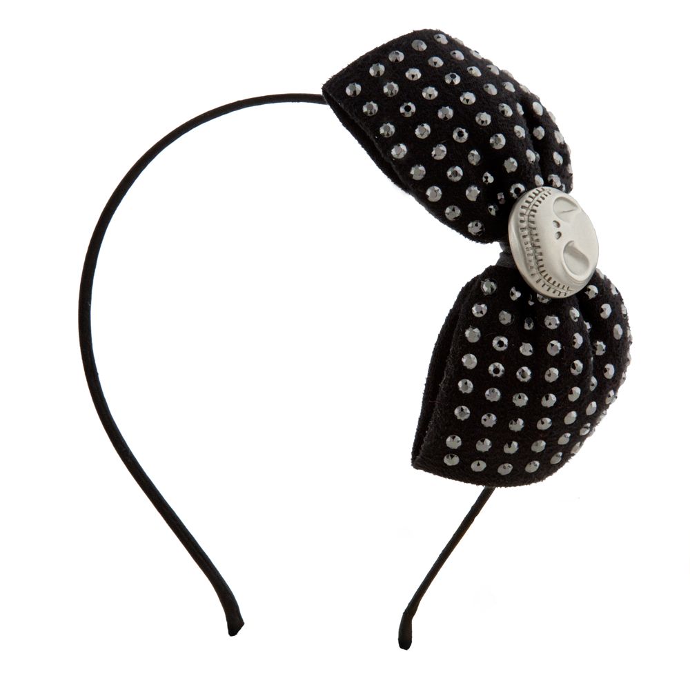 Jack Skellington Headband with Bow
