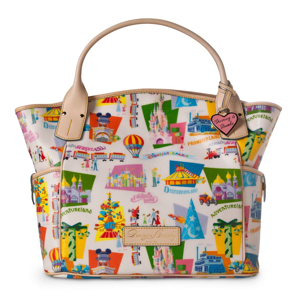 Disneyland Paris Tote Bag By Dooney & Bourke - Retro