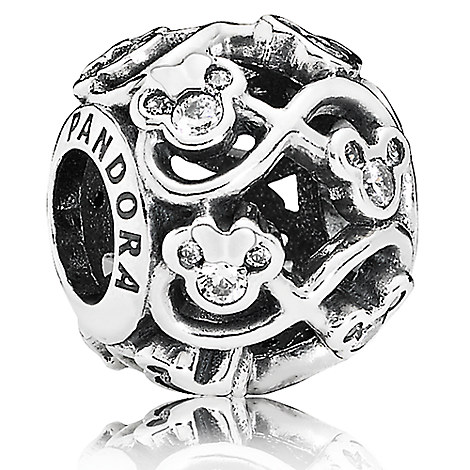 Mickey and Minnie Mouse ''Minnie and Mickey Infinity'' Charm by PANDORA