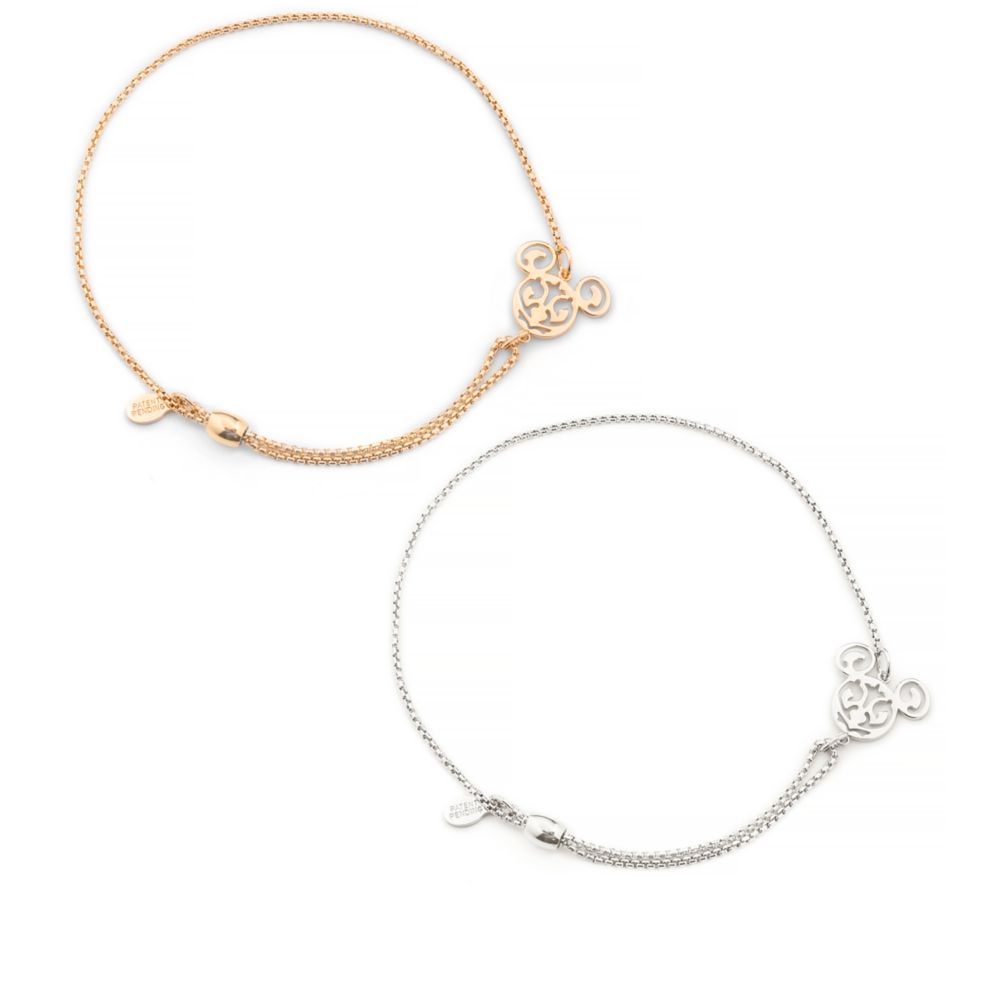 Mickey Filigree Pull Chain Bracelet by Alex and Ani