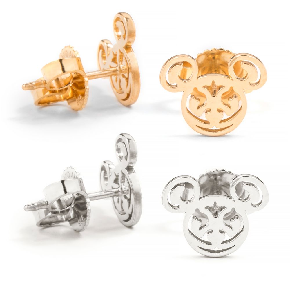 Mickey Filigree Post Earrings by Alex and Ani