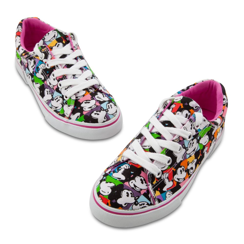 Pop Art Mickey Mouse Shoes for Girls