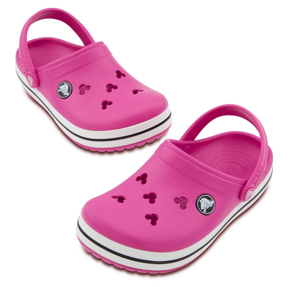 Crocband&trade; Mickey Mouse Shoes for Girls