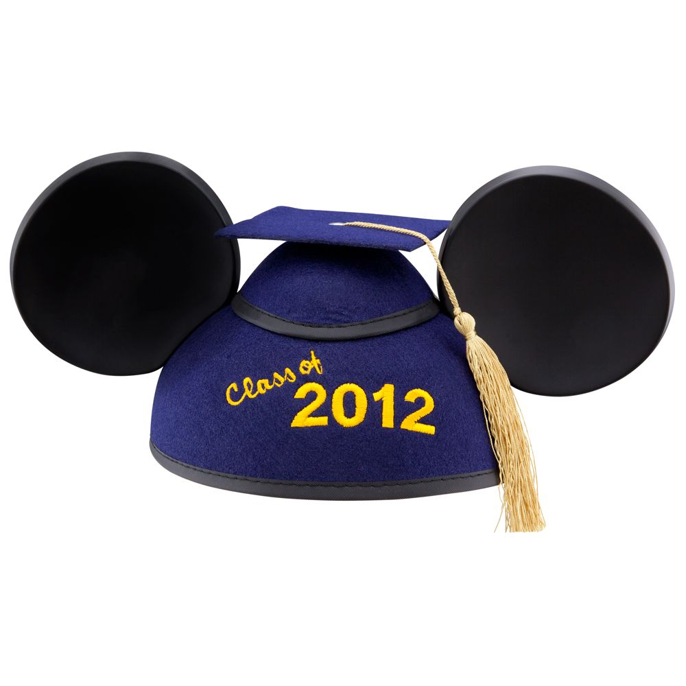 Class of 2012 Graduation Mickey Mouse Ear Hat