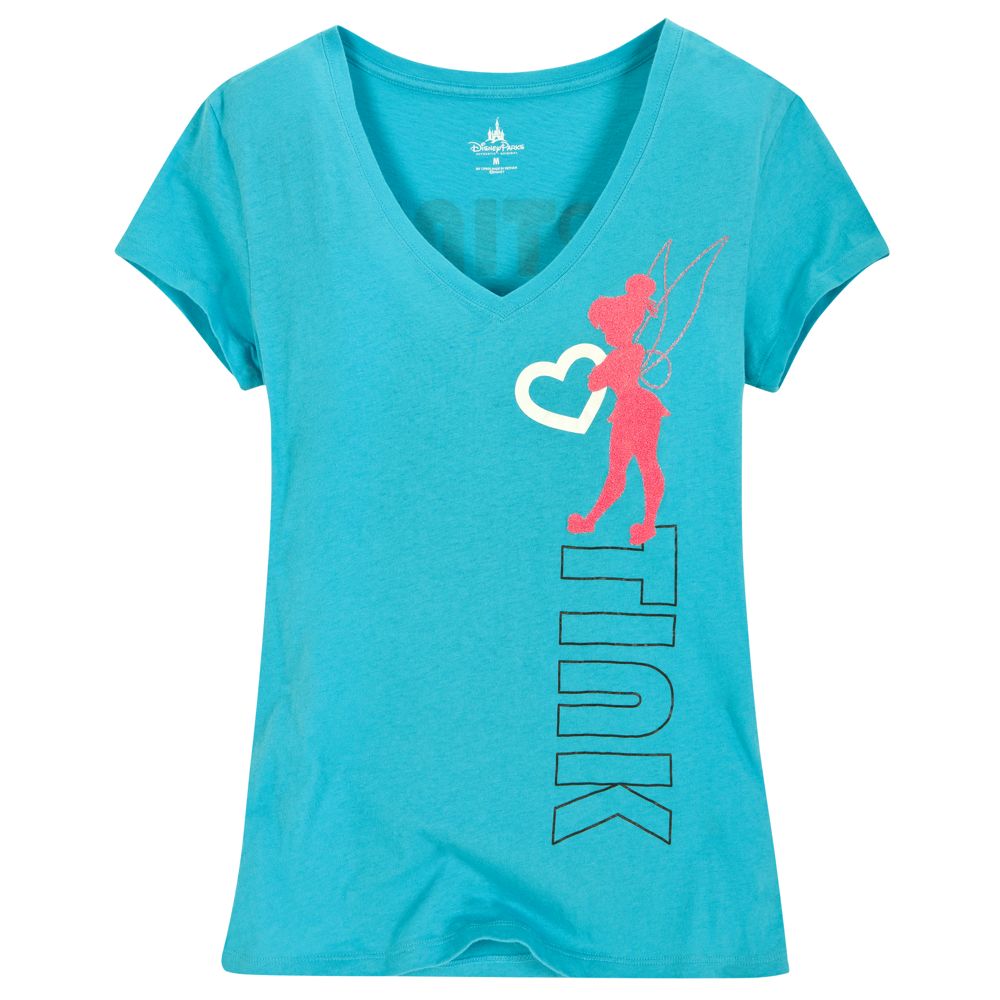 ''I Heart Tink'' Tinker Bell Tee for Women