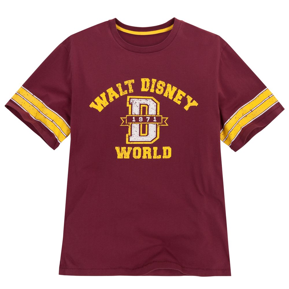 Collegiate Walt Disney World Tee for Adults -- Maroon