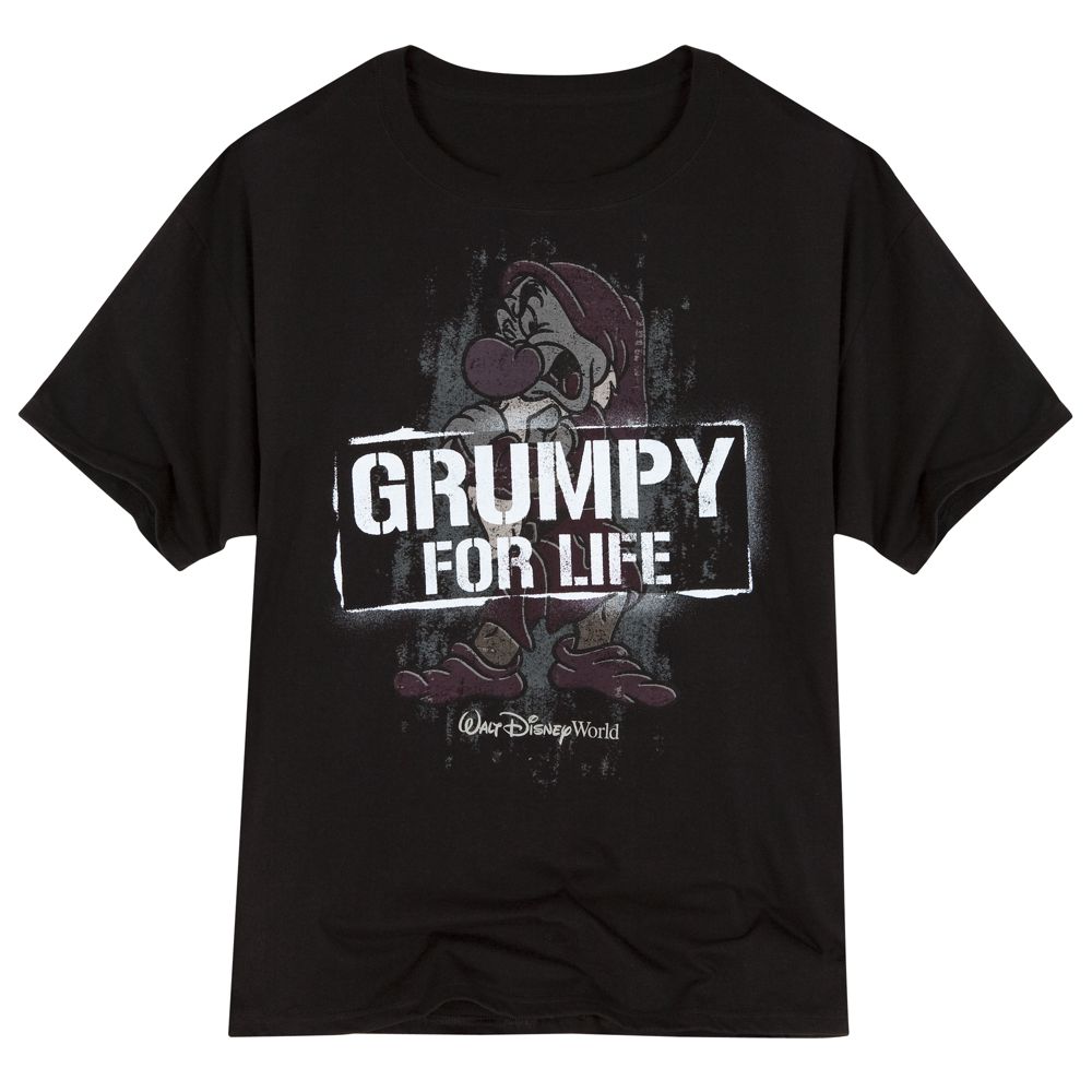 Grumpy for Life Tee for Adults - Walt Disney World
